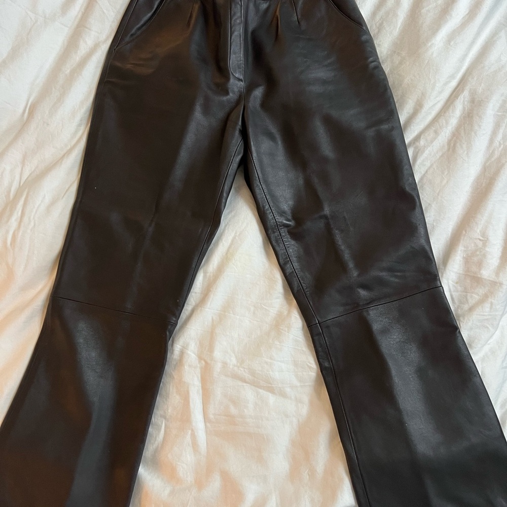 Lord & Taylor Women's Black Straight Leg Pants
